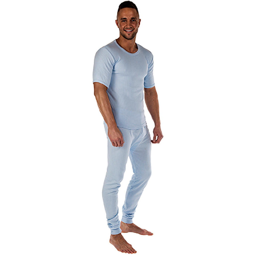 ThermoUnterhose, lang Herren Blau 3/4