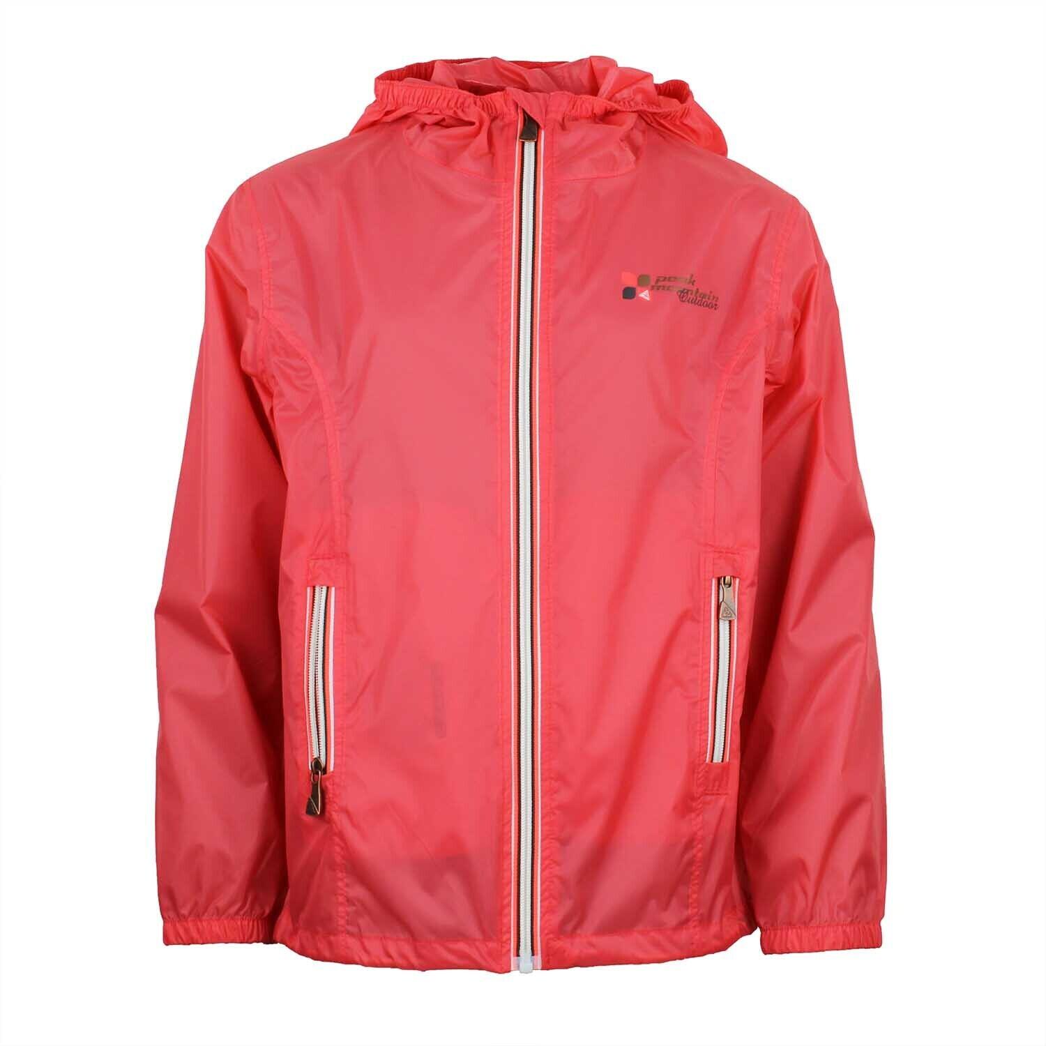 Peak Mountain - Veste Imperméable Fille Peak Mountain Garanew - Veste - Rose - Decathlon