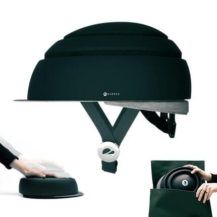 Casque de vélo et de scooter. Casque pliable urbain