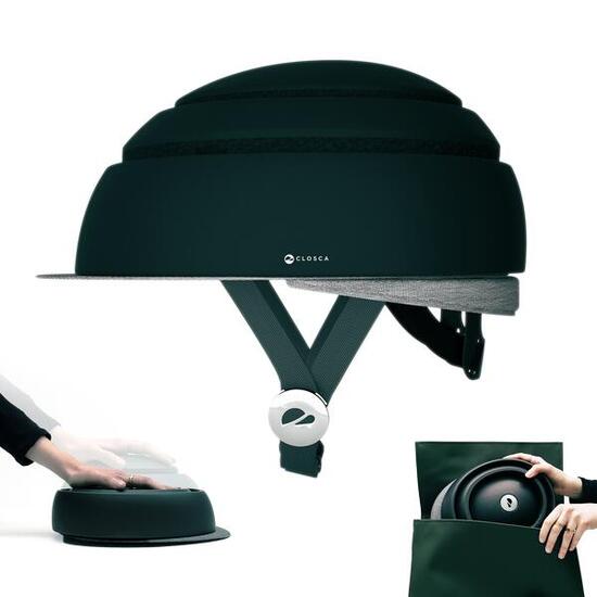 Casco per bicicletta e monopattino. Casco pieghevole urbano