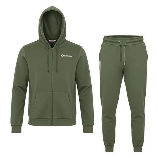 Tuta Uomo SUPERGA Cotone Felpato