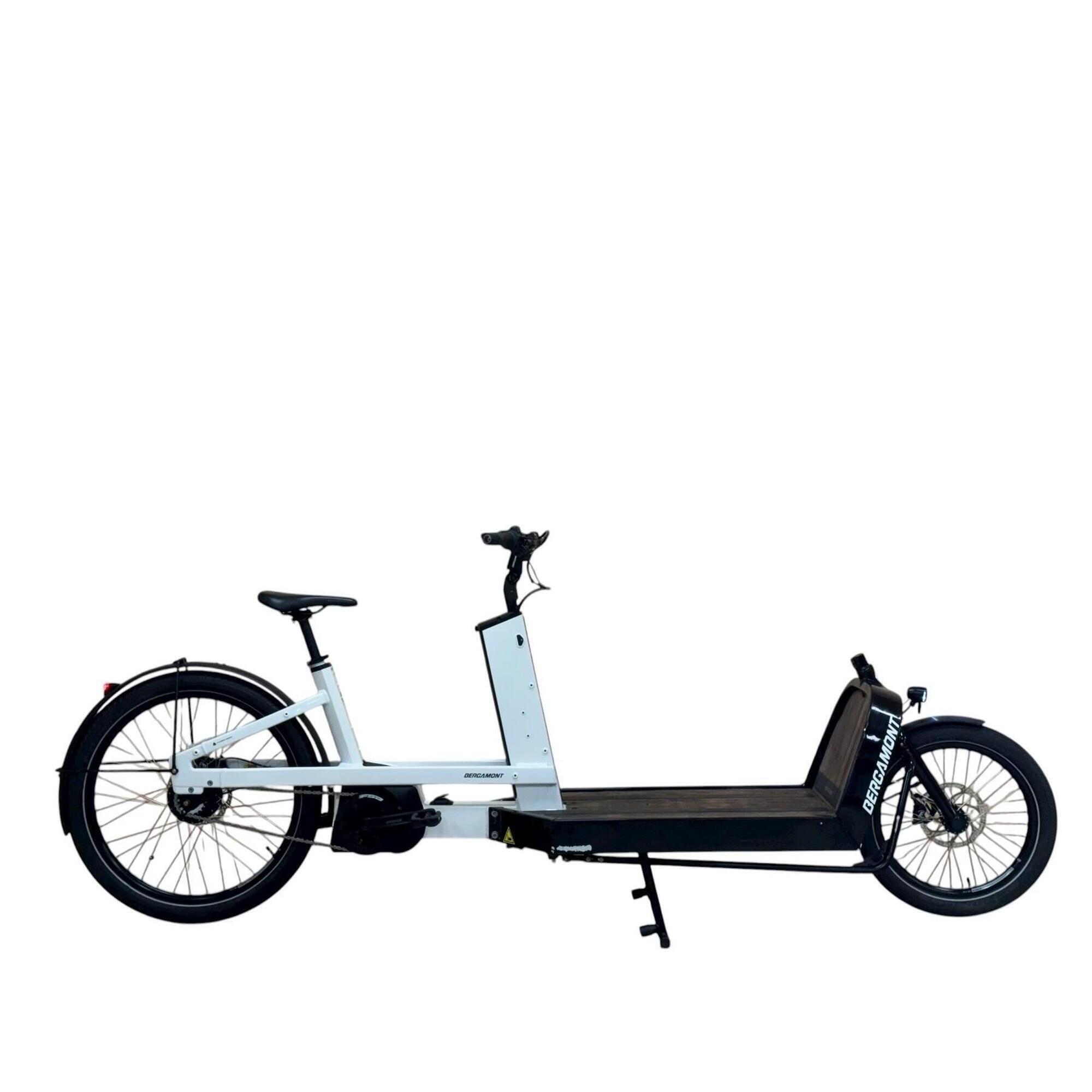 Bergamont - Reconditionné - Vélo Électrique Bergamont E-cargoville Lj 70 Enviolo- Comme Neuf - Vélo Ville - Blanc|noir - Decathlon