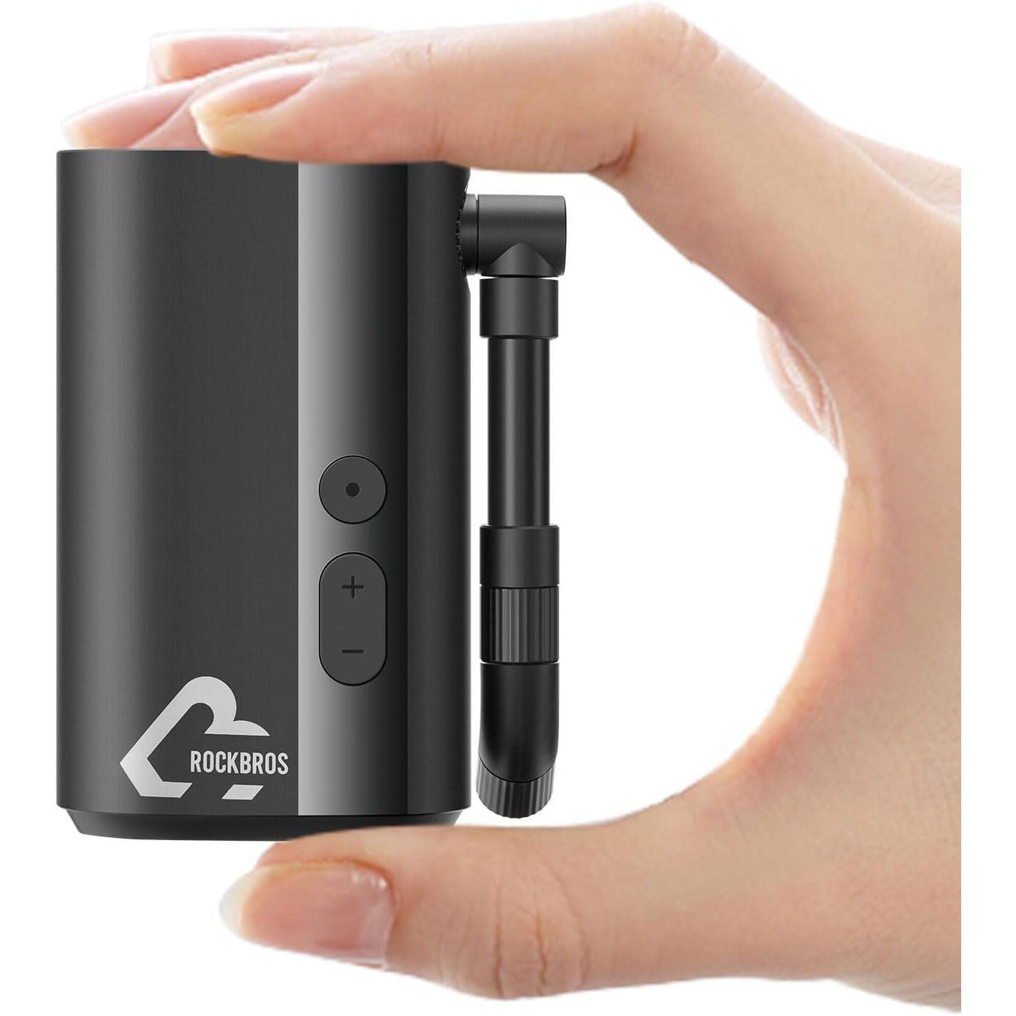 ROCKBROS Přenosný kompresor s LCD displejem