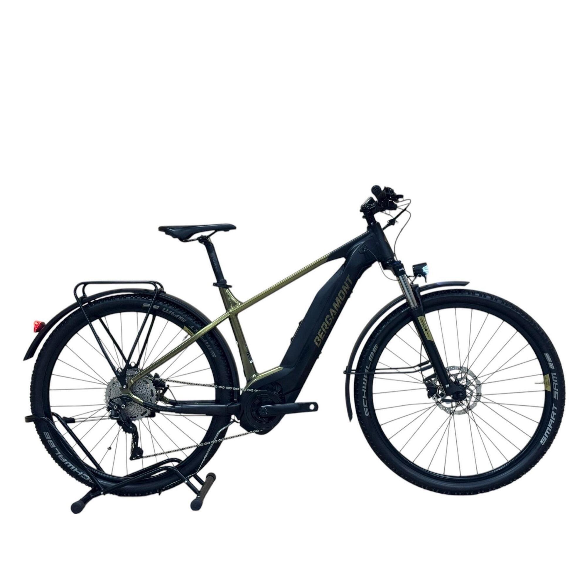 Bergamont - Reconditionné - Vtt Électrique Bergamont E-revox 4 Eq Shimano - Comme Neuf - Vélo Tout Terrain - Noir|vert - Grand - Decathlon
