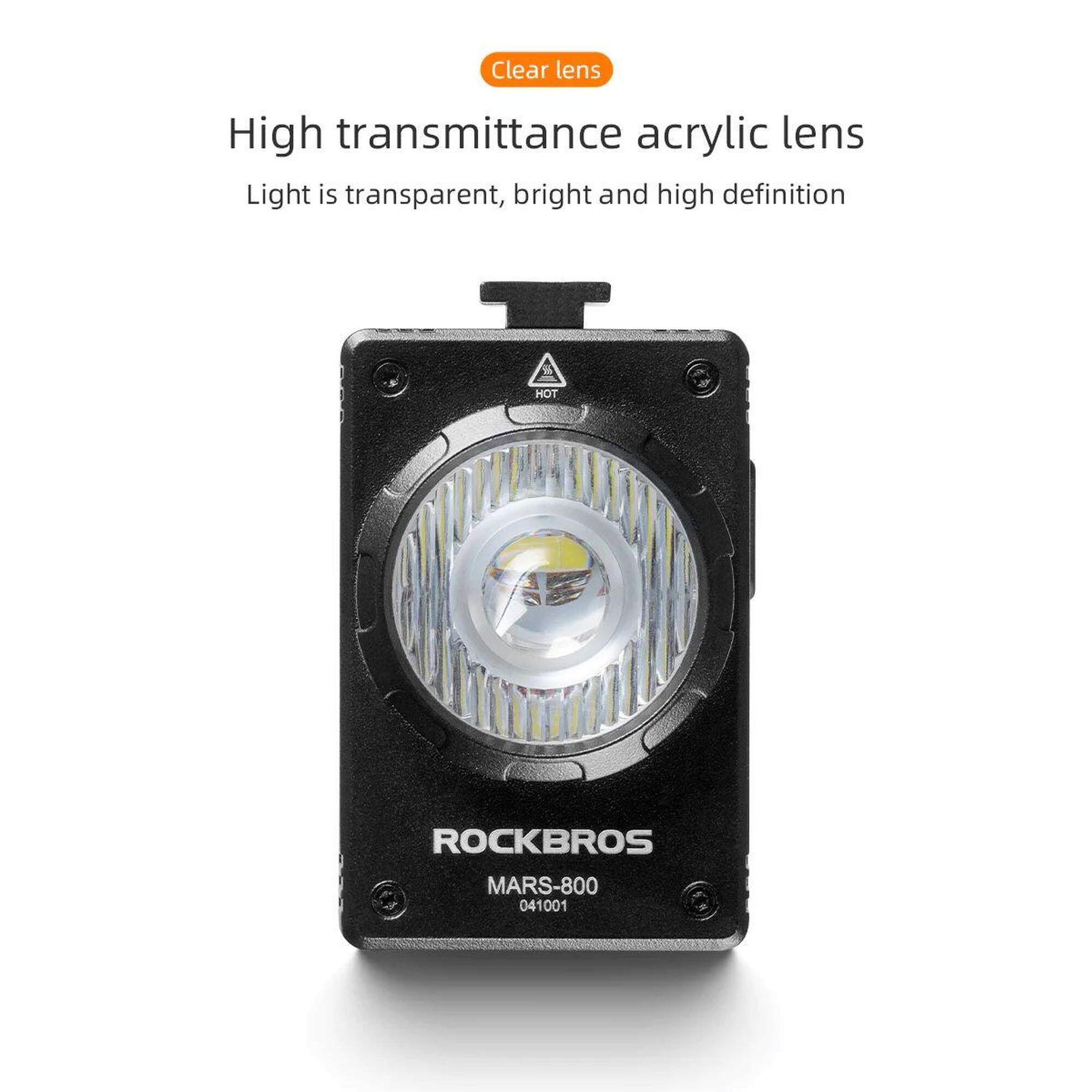 Far pentru biciclete ROCKBROS 800 lumeni, IPX6