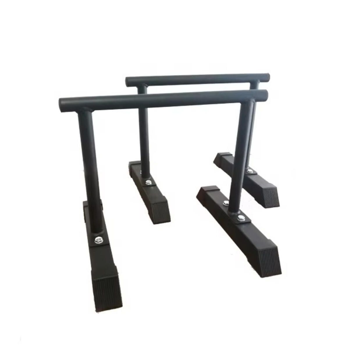 Barras Paralelas Dip Bar Fondos con Carga Máxima 200 kg (Par) Negro 3/5