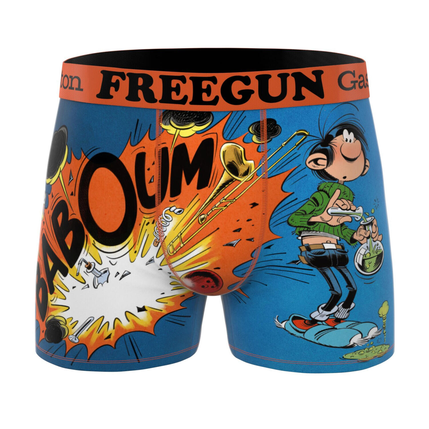 Lot de 3 boxers homme Gaston Lagaffe 2/5