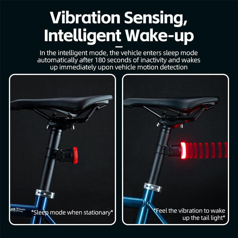 RockBros Set Luci Anteriore E Posteriore Bici, Faro Fanale LED Per - Foto 6