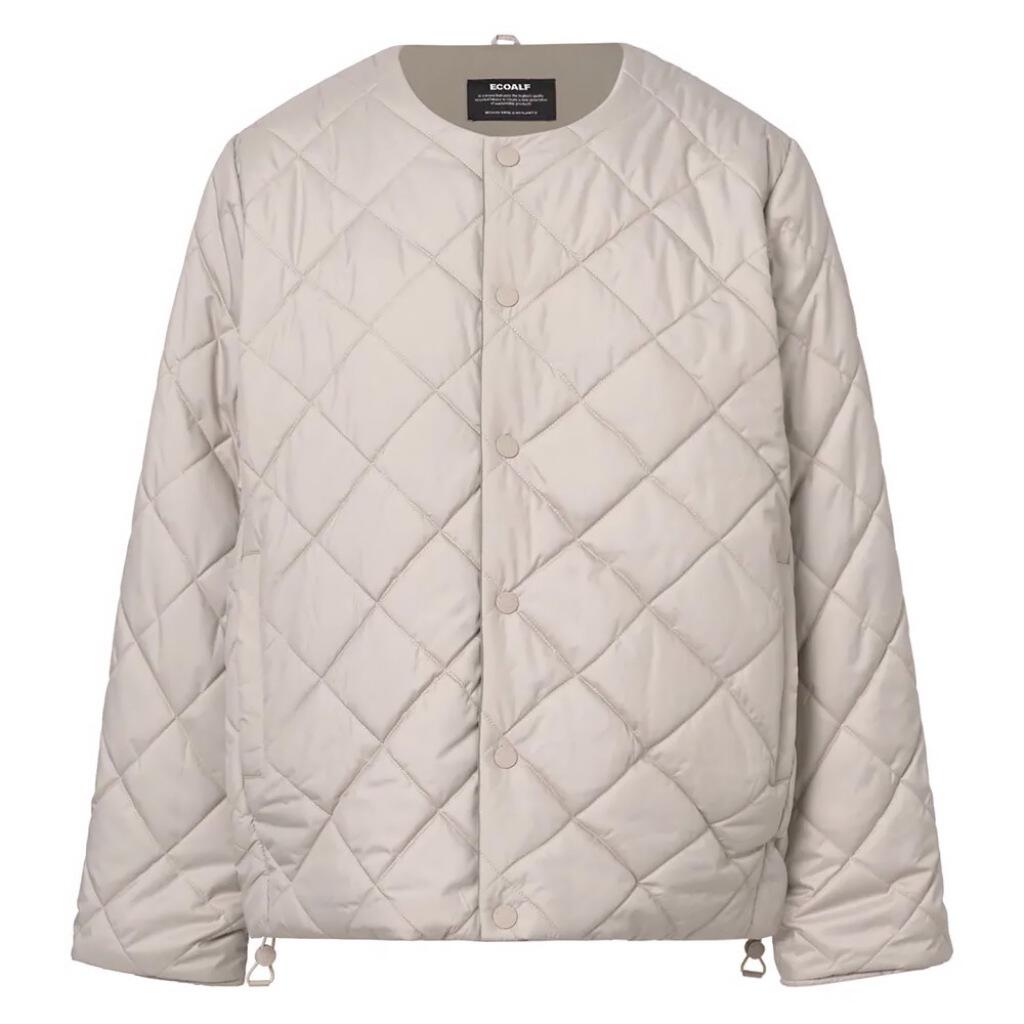 Veste Ecoalf Modèle Geres Jacket Woman Couleur Beige 3/5