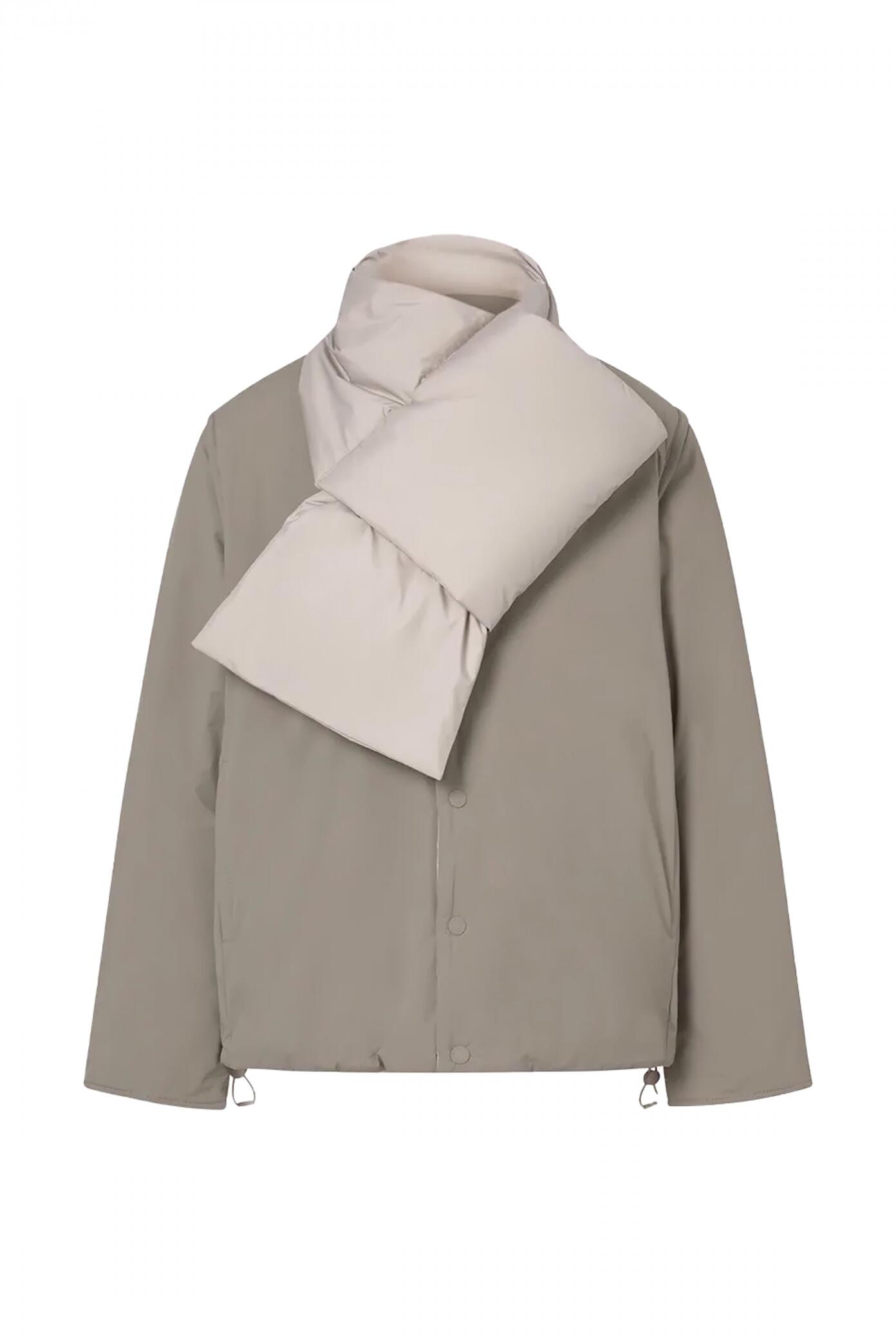 Veste Ecoalf Modèle Geres Jacket Woman Couleur Beige 5/5