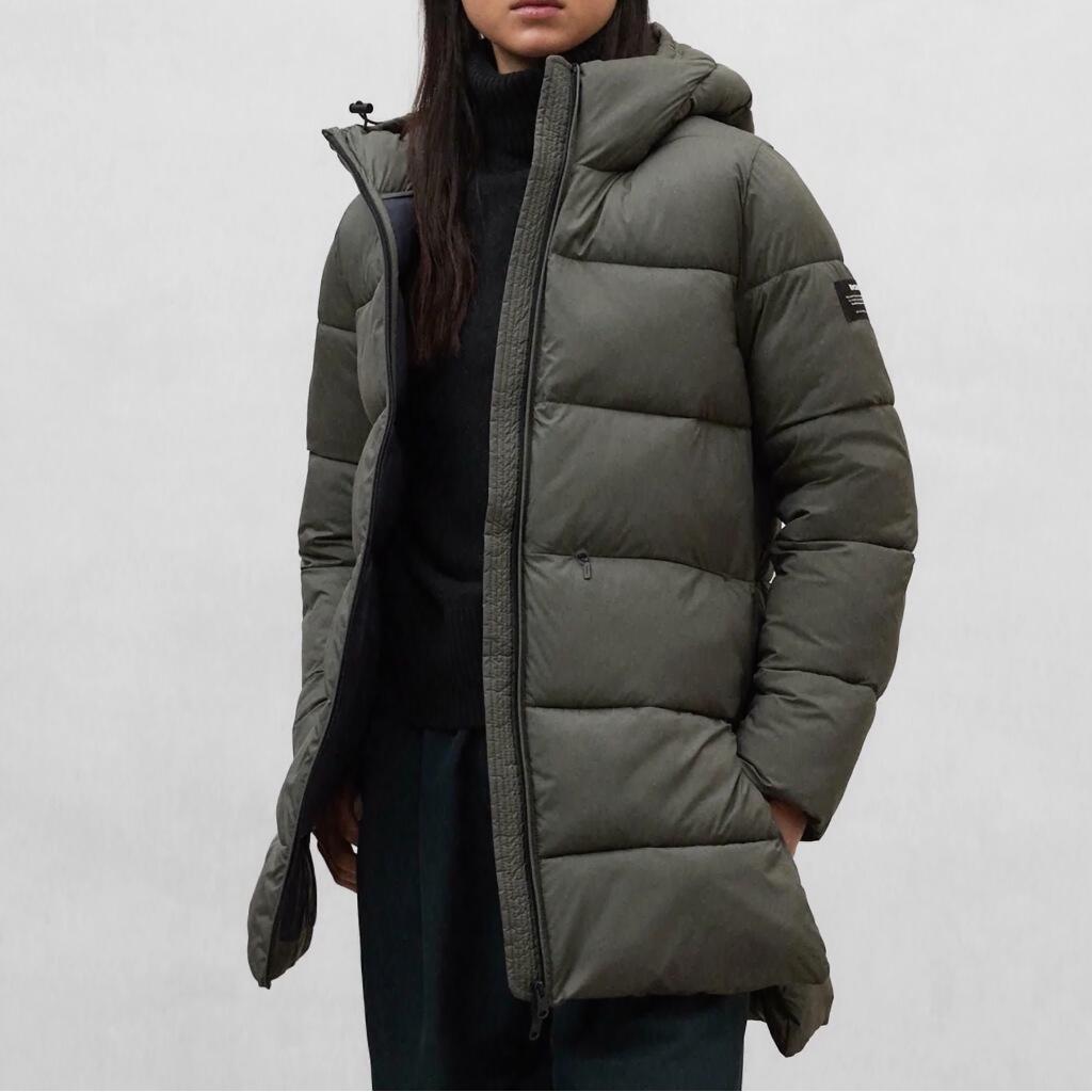 Veste Ecoalf Modèle Marangu Jacket Wom Couleur Vert 3/5