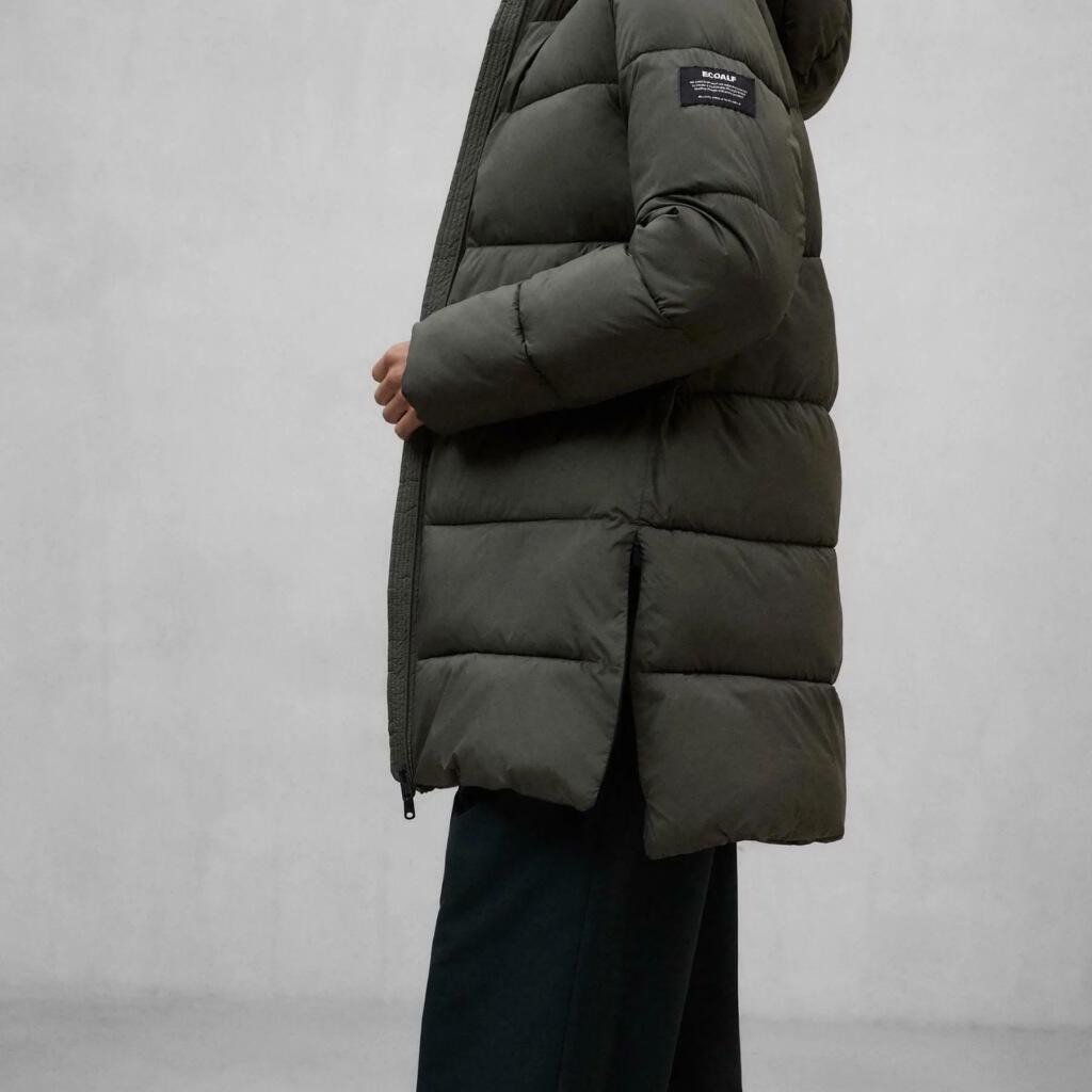 Veste Ecoalf Modèle Marangu Jacket Wom Couleur Vert 4/5