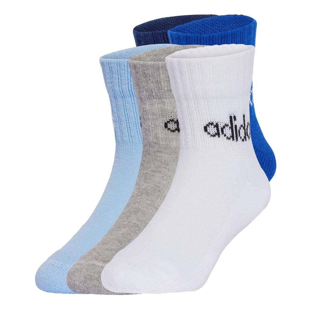 Linear Ankle Socks 5 Pairs Kids
