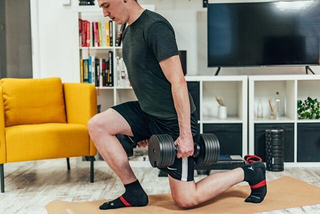 Jednoruční nastavitelná činka MASTER Spin 2 - 20 kg 7/7