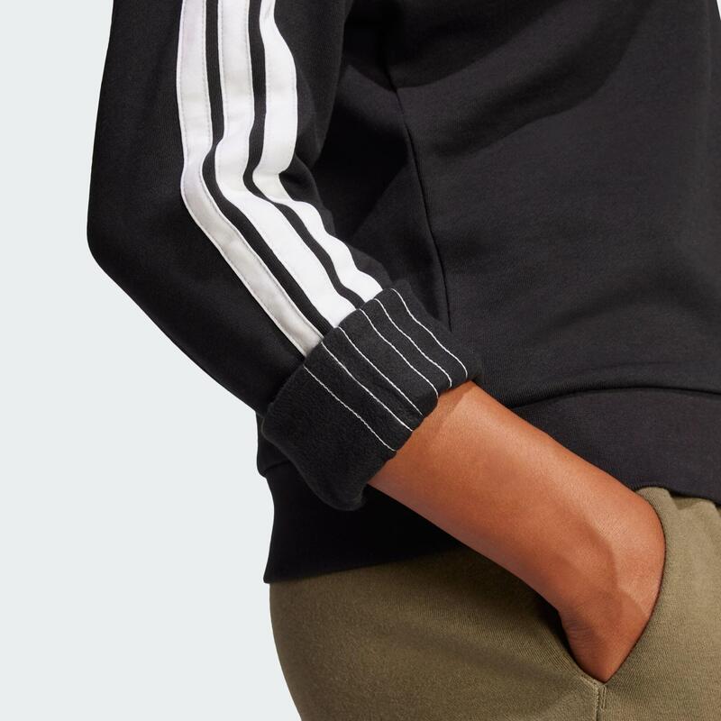 Mikina Essentials 3-Stripes Fleece