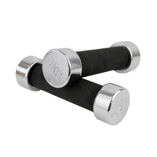 Hantel Chrom MASTER 2 x 1 kg