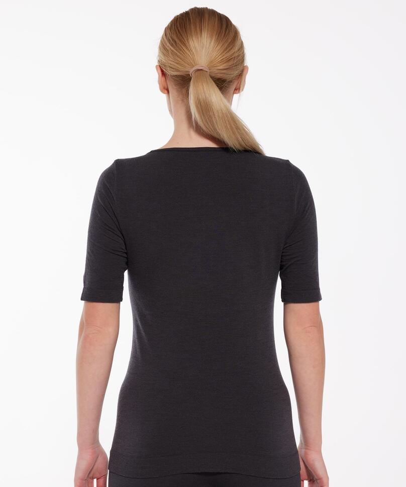 Koszulka damska z krótkim rękawem Brubeck JOGA MERINO