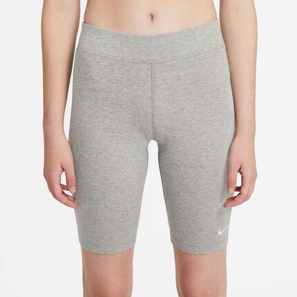 Malla Corta Short Mujer Nike Sportswear Essential gris
