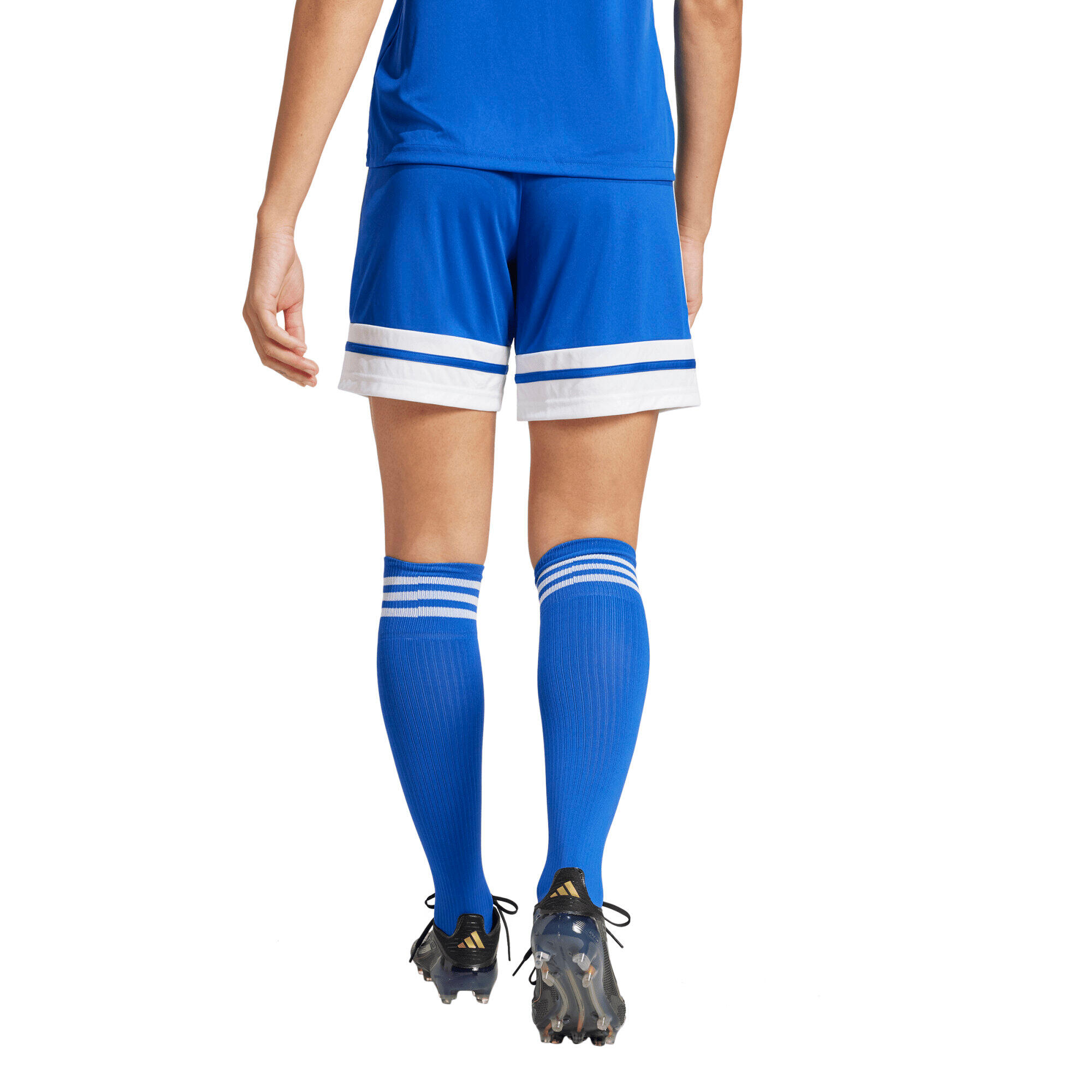 ADIDAS Dames Voetbalkorte Broek SQUA25 SHO W in Koninklijk Blauw/Wit 3/7