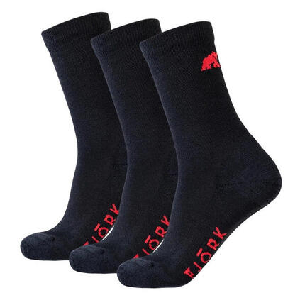 Classic Cut Socken – 3er-Pack aus Merinowolle