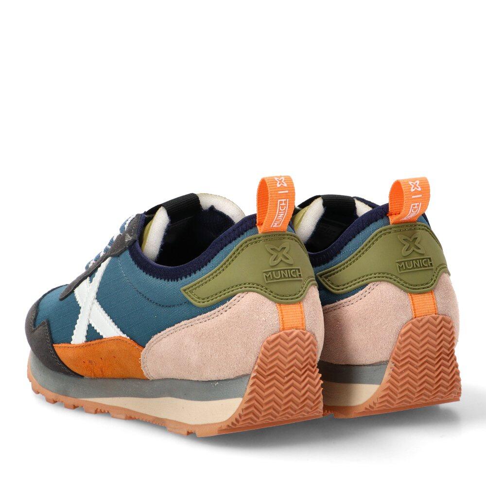 Deportivas Casual Hombre Suela Plana - Modelo Um Azul 4/6