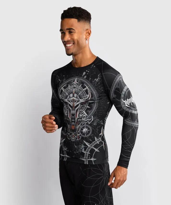 Camiseta de proteção solar Venum Gladiator 5.0 de manga comprida 4/7