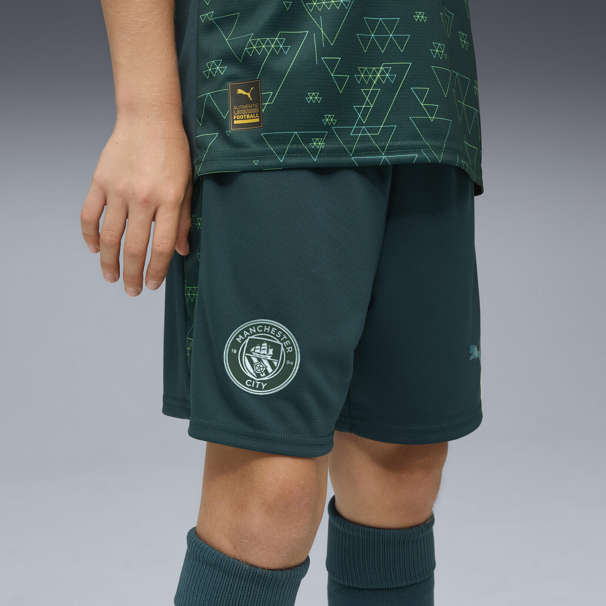 Shorts Manchester City 25/26 per ragazzi PUMA 3/6