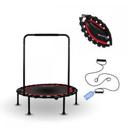 Trampoline de fitness PliableMax 101 cm 150kg Accoudoirs réglables Détachable