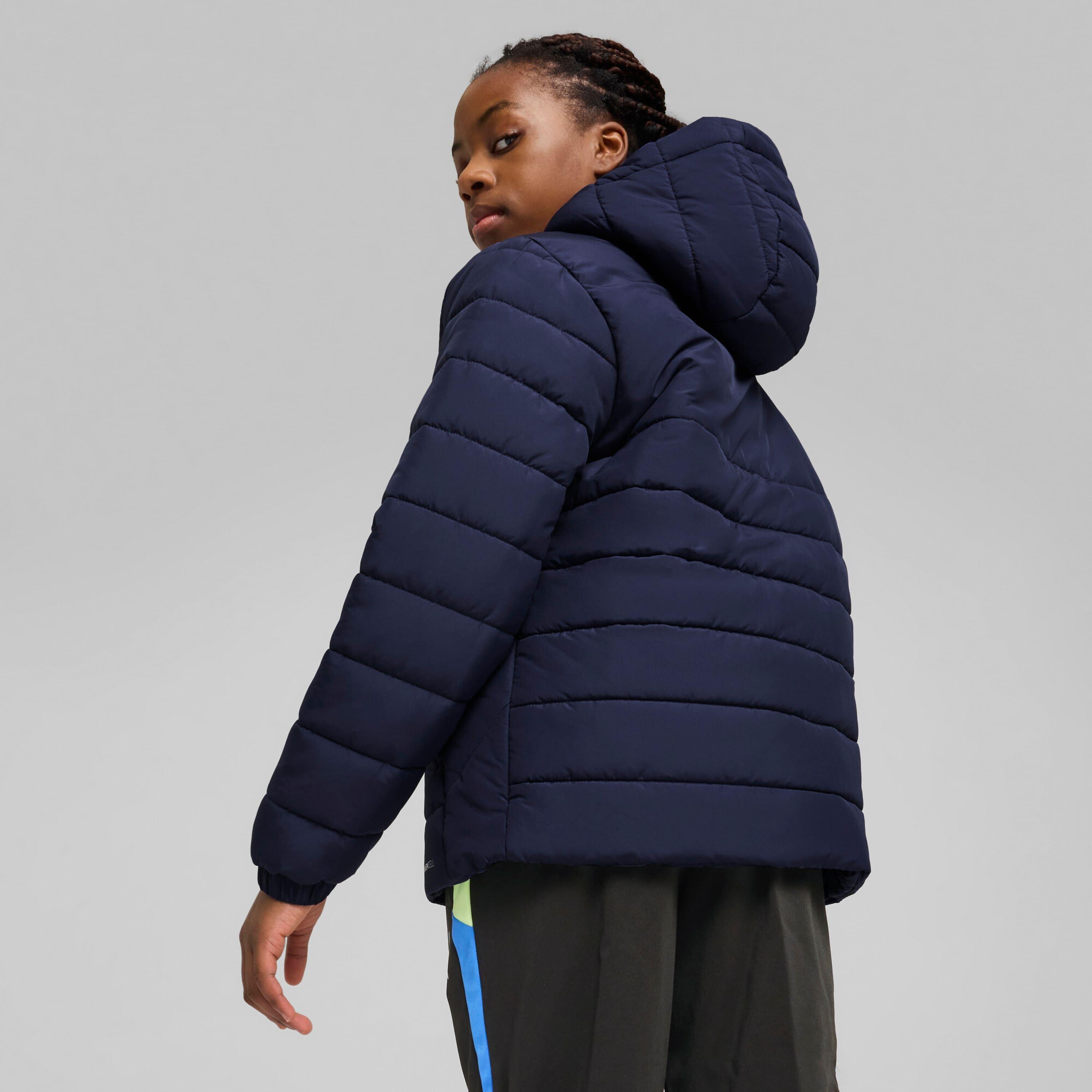 Kinder Kapuzenjacke Puma Team Additions 5/6