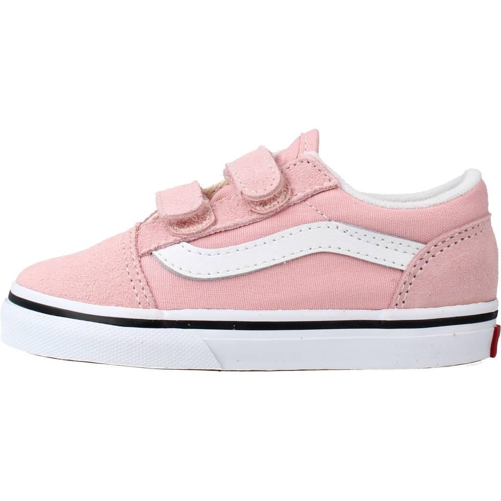 Baskets Vans Modèle Old Skool V Couleur Rose 2/5