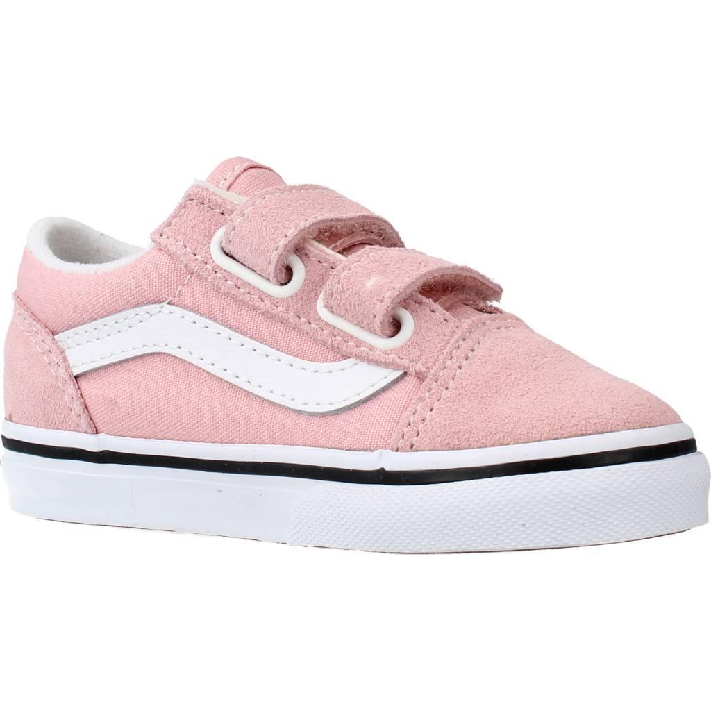 Baskets Vans Modèle Old Skool V Couleur Rose 5/5