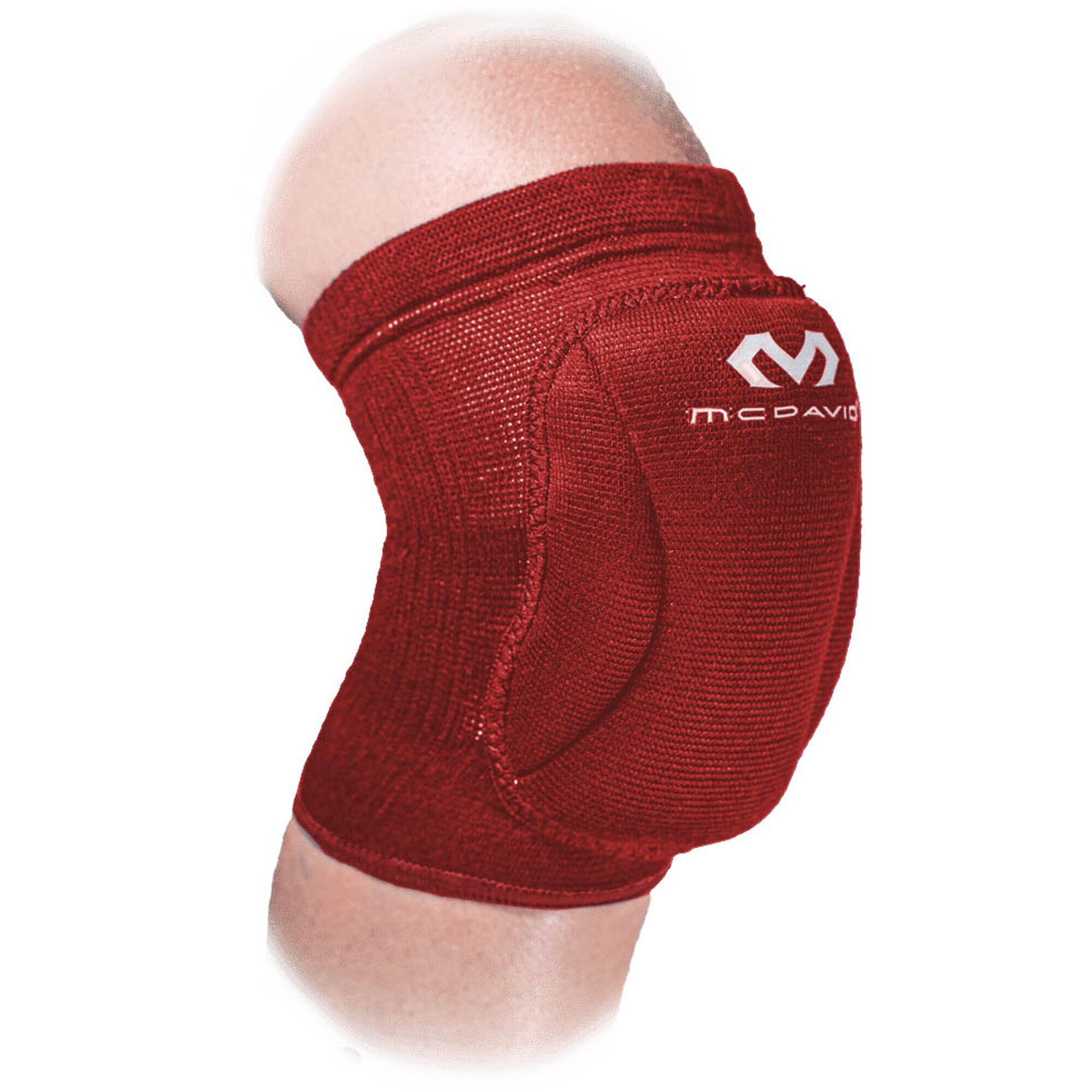 601 - PAIRE DE GENOUILLERES DE VOLLEY-BALL McDavid rouge 2/5