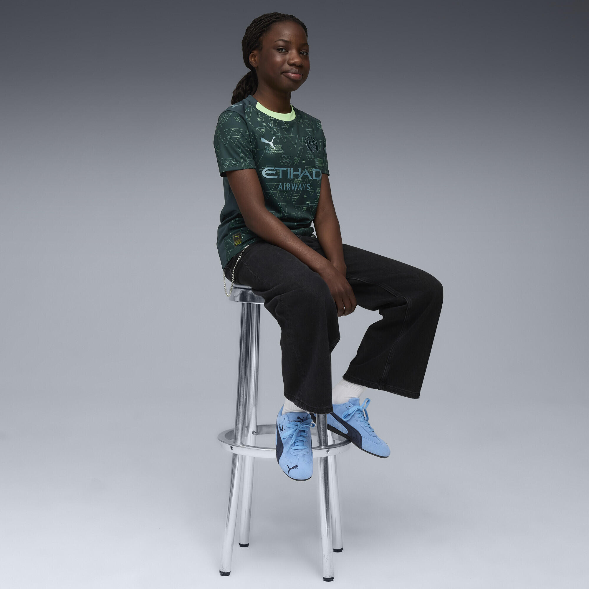 Maillot Fourth 25/26 Manchester City Enfant et Adolescent PUMA 4/6