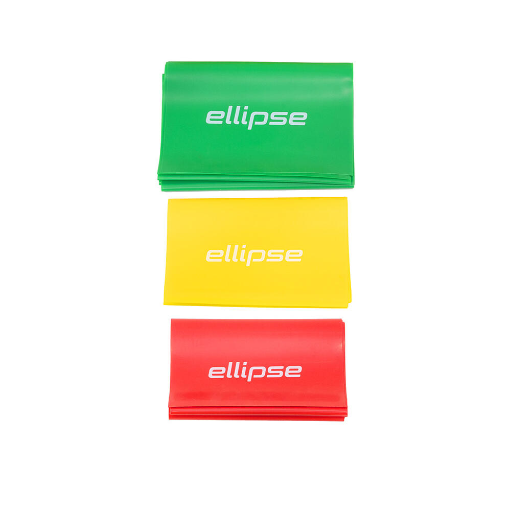Ellipse - Bandes Pilates - Élastique - Rouge - No Size - Decathlon