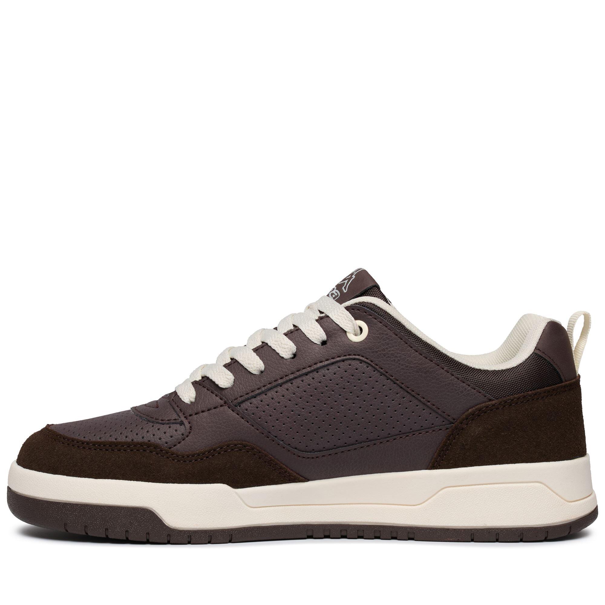 Sneakers bassa da uomo in poliuretano marrone da fitness 5/5