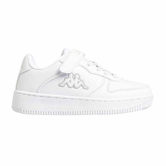 Baskets garçon Logo Maserta blanc