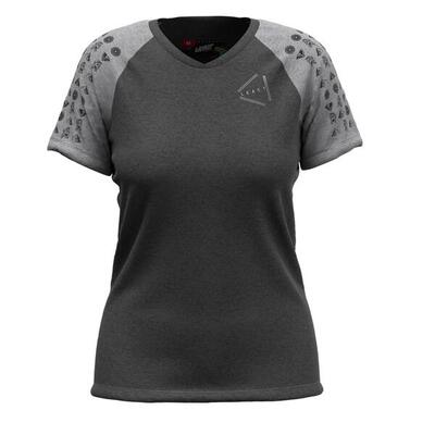 Maglia ciclismo Donna MTB GRAVITY 2.0 Viola