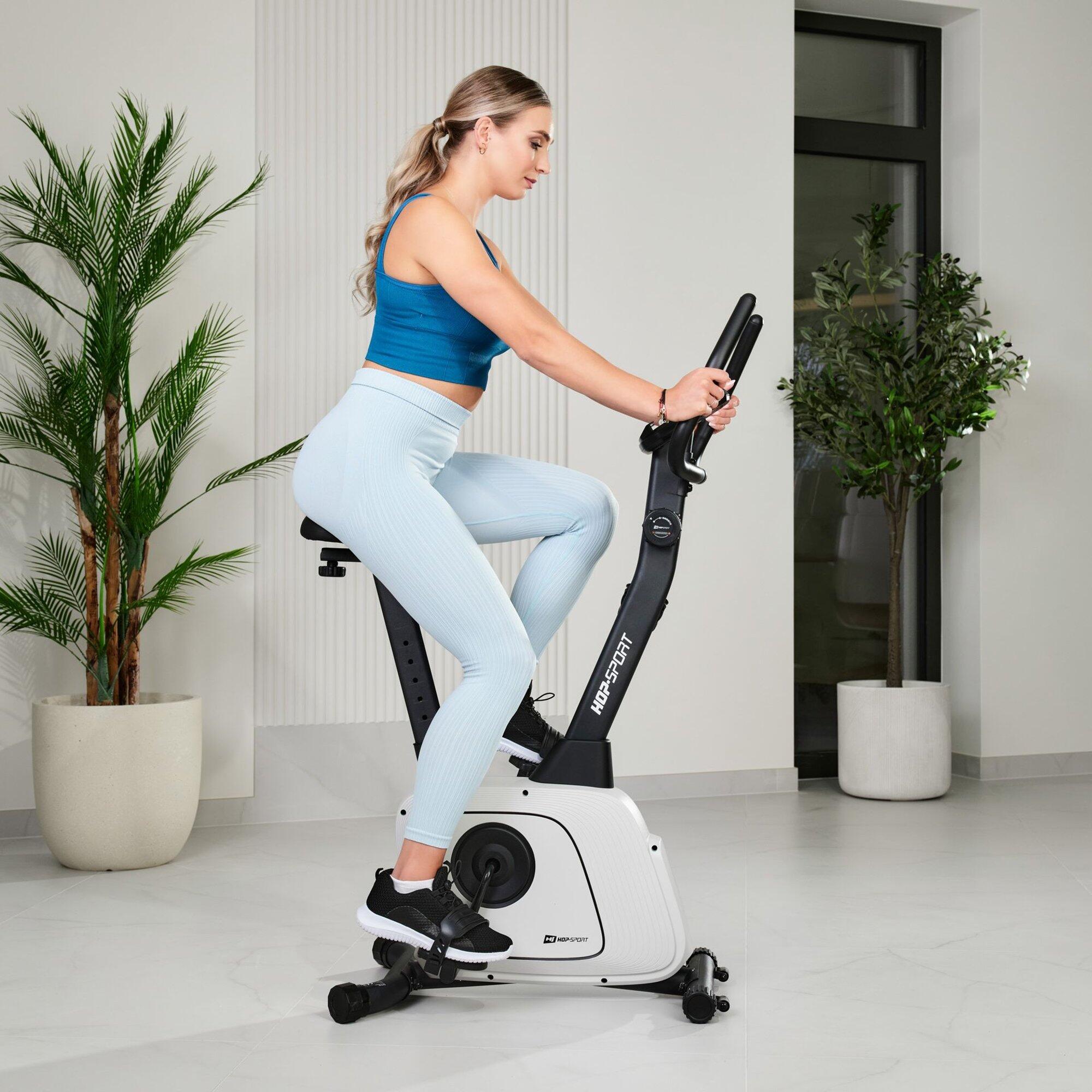 Magnetisches Heimtrainer-Fahrrad Hop-Sport Nexon 3/7