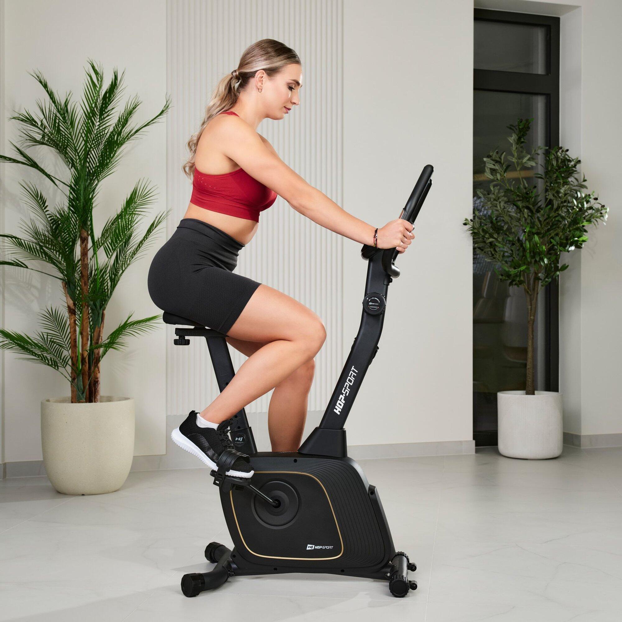 Magnetisches Heimtrainer-Fahrrad Hop-Sport Nexon 3/7
