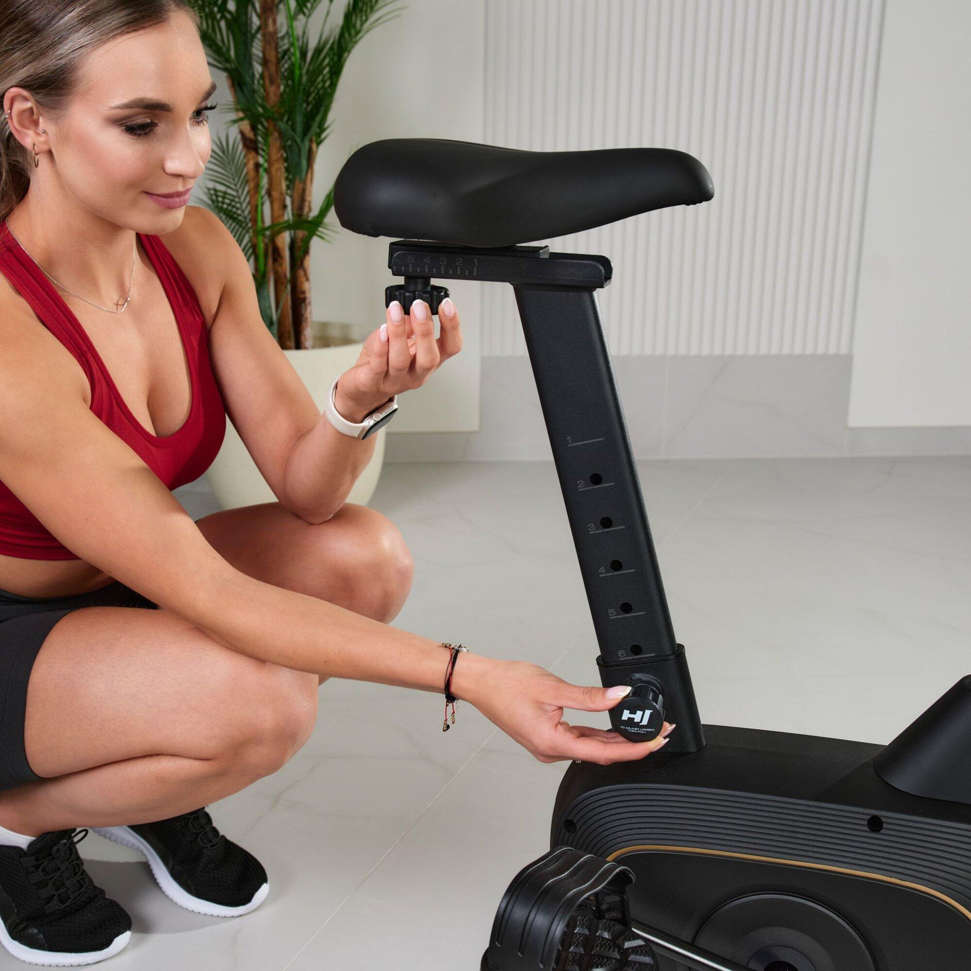 Magnetisches Heimtrainer-Fahrrad Hop-Sport Nexon 6/7