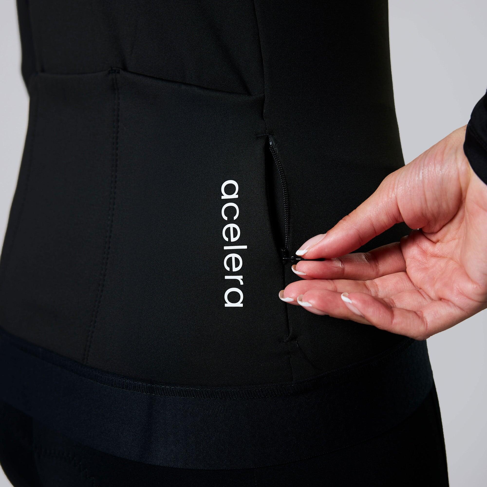 Thermal Fleece Damen Radjacke Langarm Fahrradbekleidung 4/7