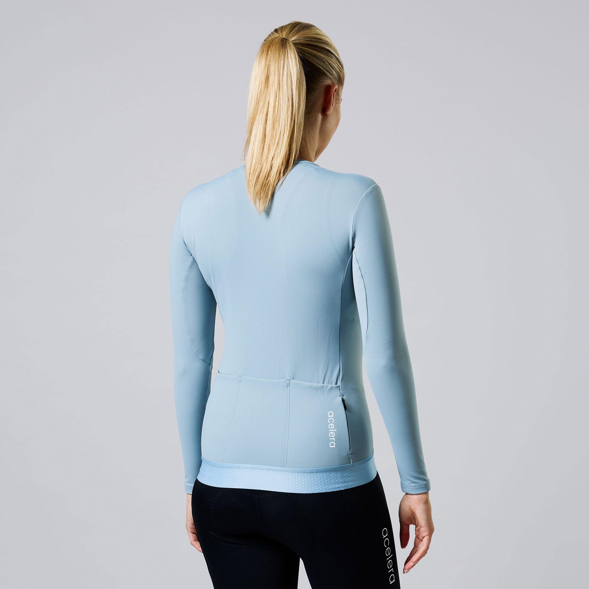Thermal Fleece Damen Radjacke Langarm Fahrradbekleidung 2/7