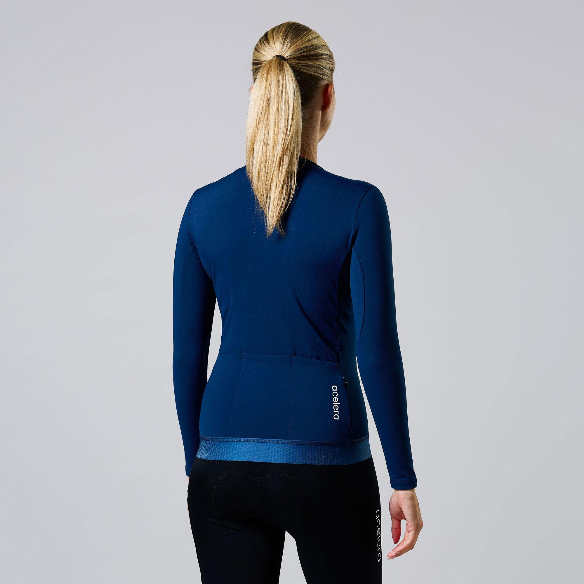Thermal Fleece Damen Radjacke Langarm Fahrradbekleidung 2/7
