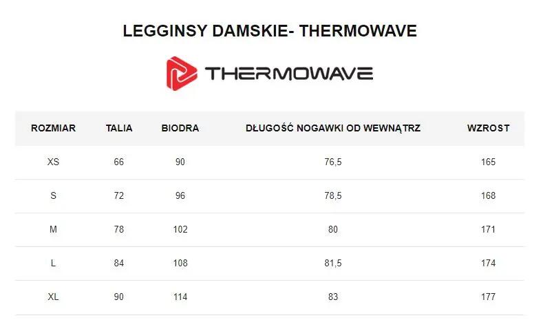 Dámské termokalhoty na turistiku Thermowave WARM ACTIVE Merino 5/5