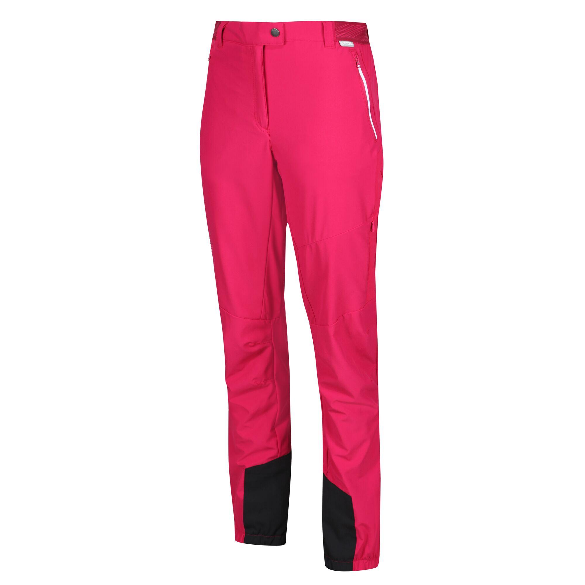 Pantaloni Escursionismo Donna Regatta Mountain III Rosa Ripensato 4/5