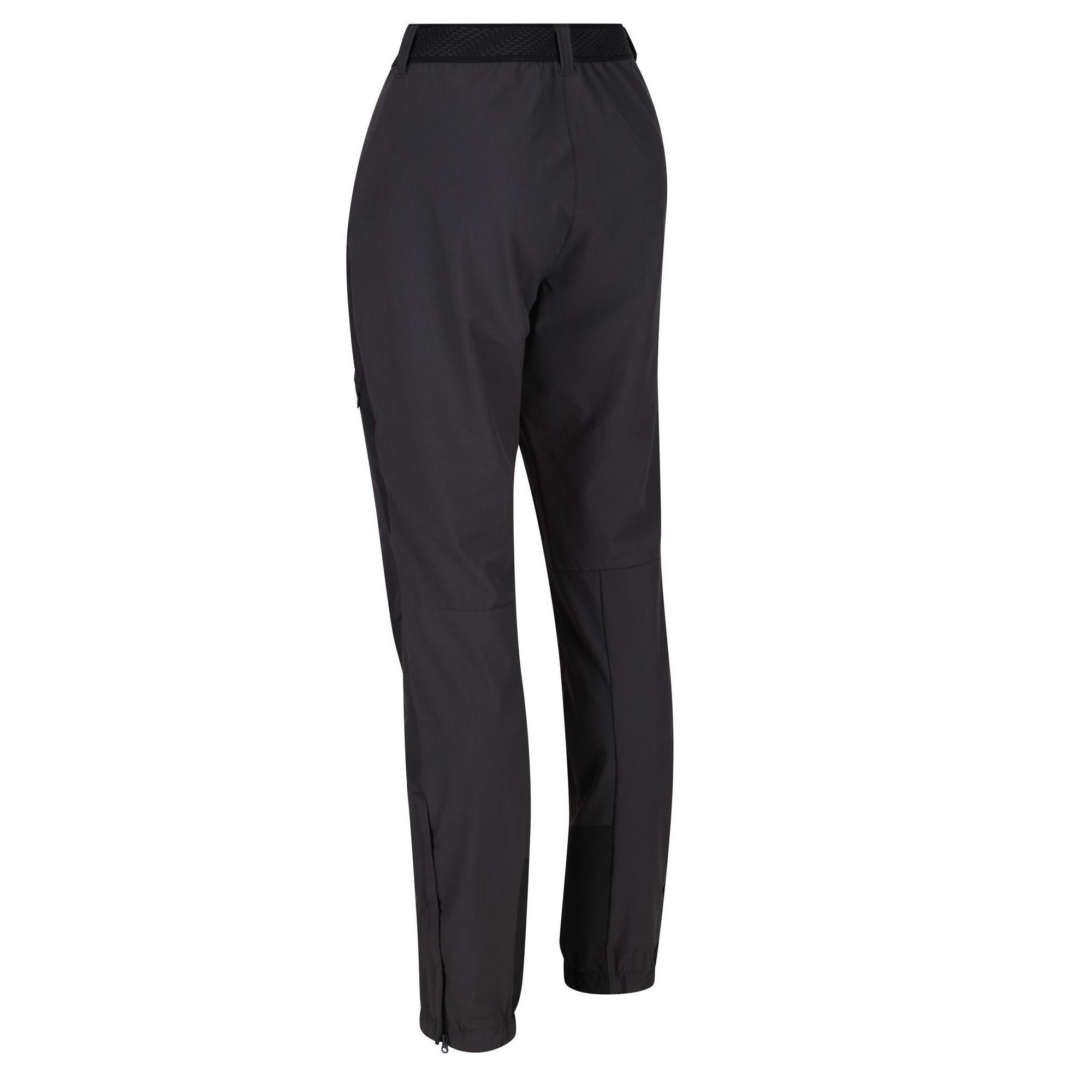 Pantaloni Escursionismo Donna Regatta Mountain III Cenere Nero 3/5