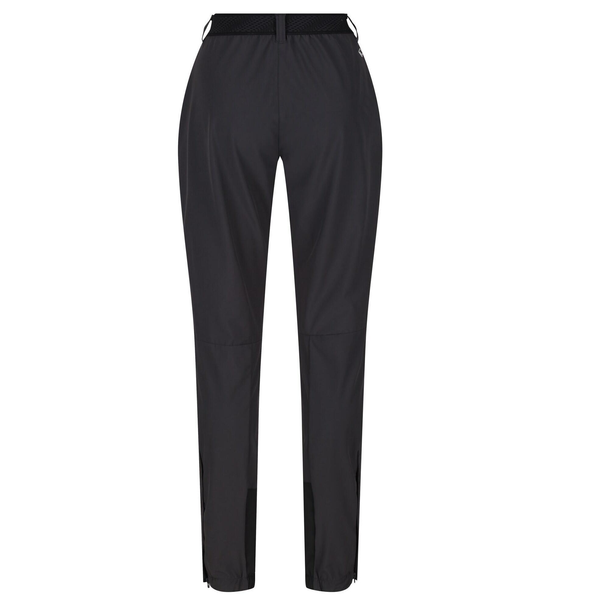 Pantaloni Escursionismo Donna Regatta Mountain III Cenere Nero 2/5