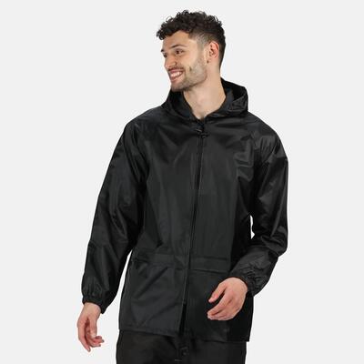 Professionele heren pro stormbreaker waterbestendige jas (zwart)
