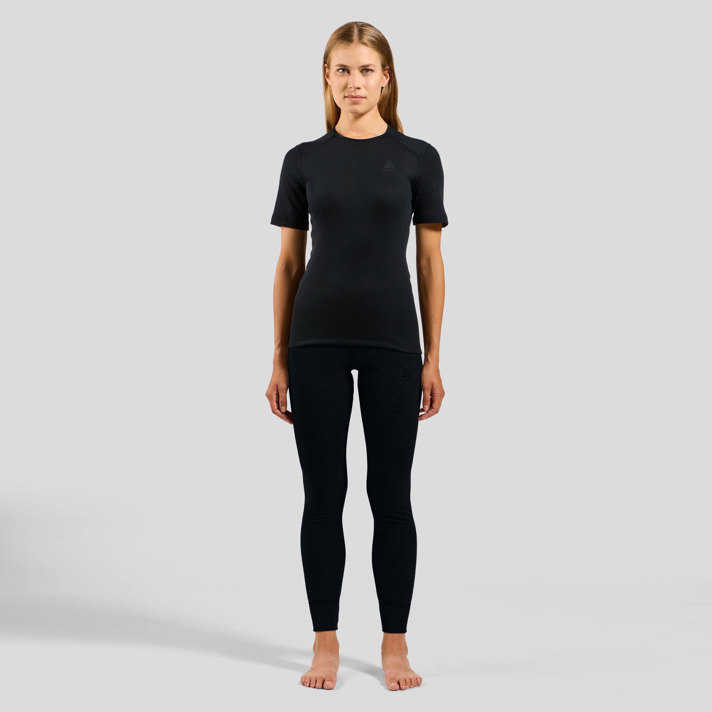 ODLO Shirt Ronde Hals Korte Mouwen ACTIVE WARM ECO Thermoshirt ZWART XS 5/7