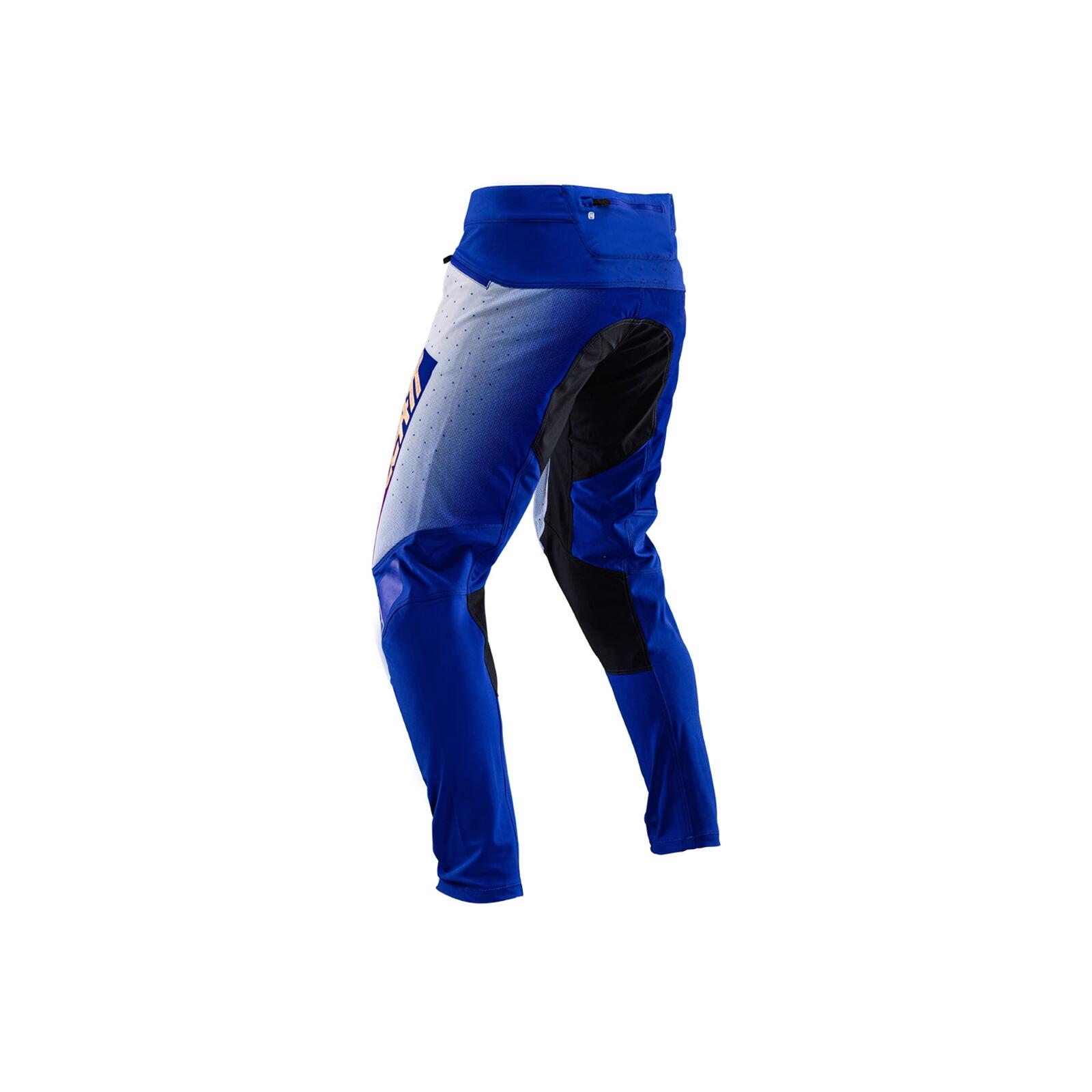 Pantalon VTT Junior Gravity 4.0 Stretch et confortable Bleu 2/5